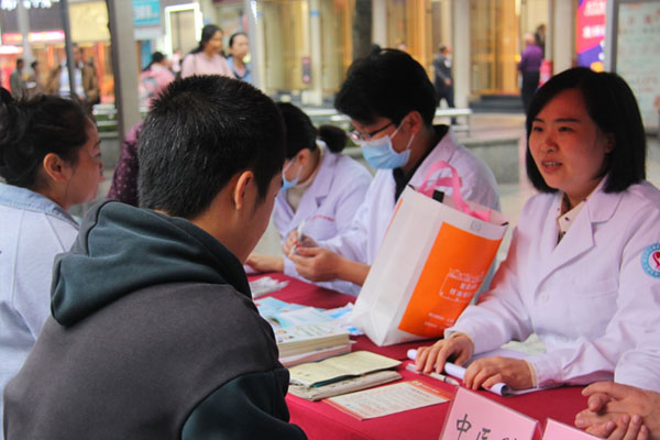 活動現場。江津區婦幼保健院供圖