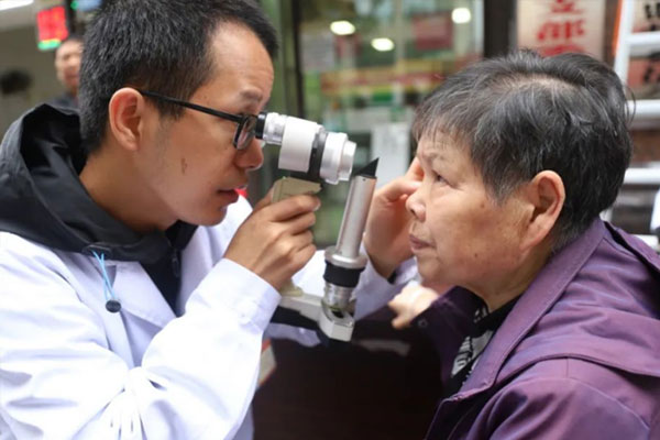 活動現場。榮昌區中醫院供圖