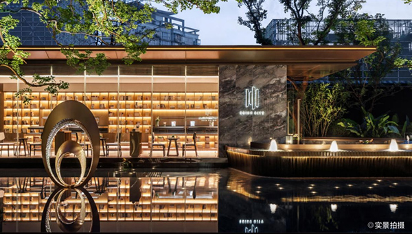 示范區開放現場。萬科重慶供圖