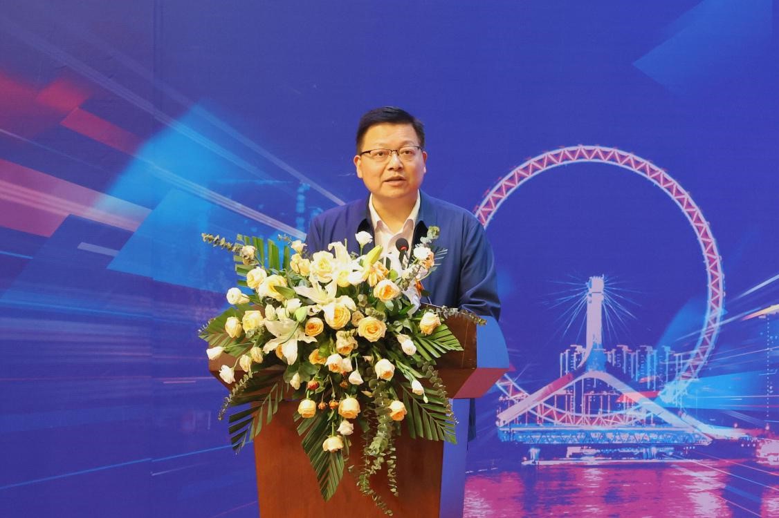 陳長虹致辭。工程學院供圖