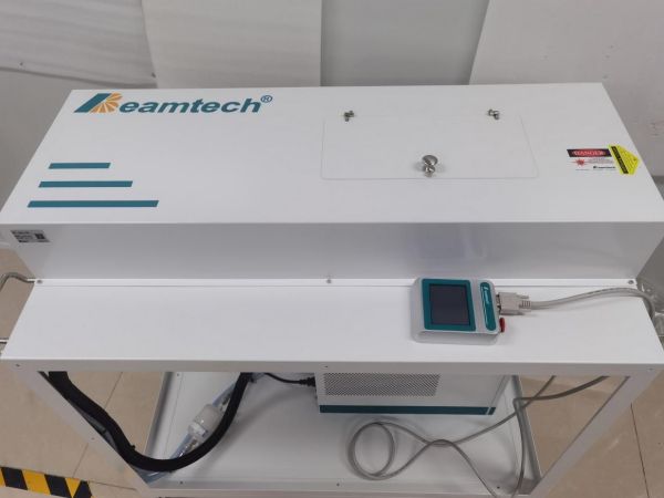 鋼結構疲勞壽命預測算法與重頻脈沖激光強化系統。重慶大學供圖