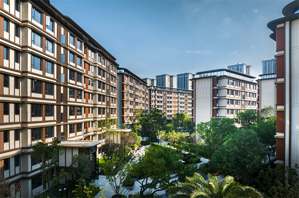 招商渝天府交付實景圖。招商蛇口供圖