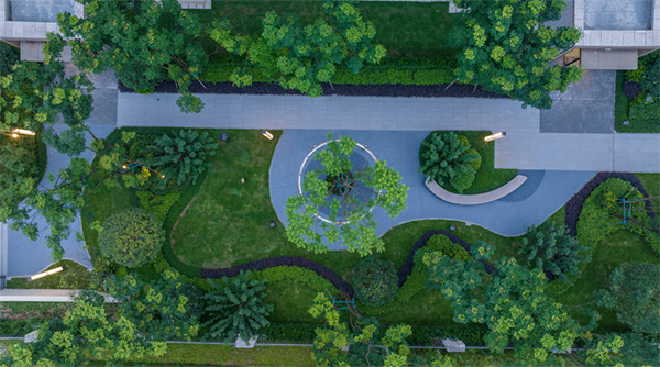 招商雍璟城交付實景圖。招商蛇口供圖