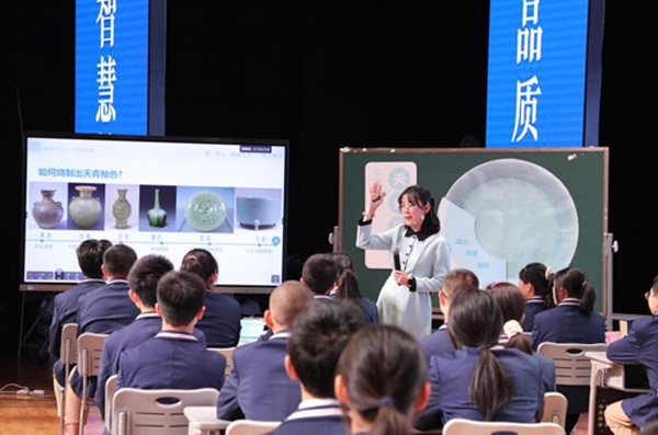 中學評選活動現場。重慶市第一實驗中學供圖