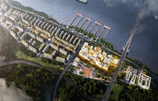 茄子溪城市更新項目效果圖。項目部供圖