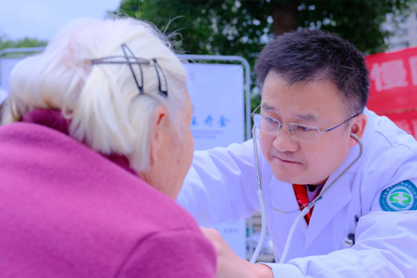 活動現場。重醫附屬璧山醫院供圖