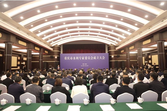 重慶市水利專家委員會成立大會現場。重慶市水利局供圖