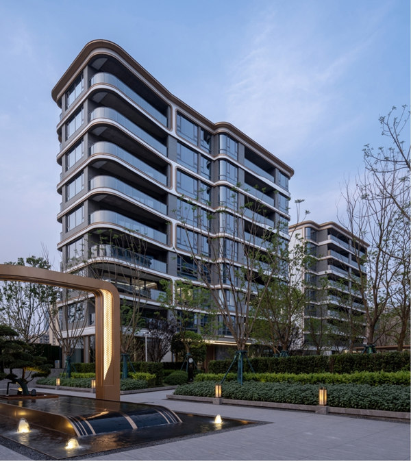 天璽壹號實景圖。天璽壹號供圖