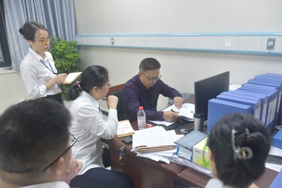 評審現場。重慶市紅十字會醫院（江北區人民醫院）供圖