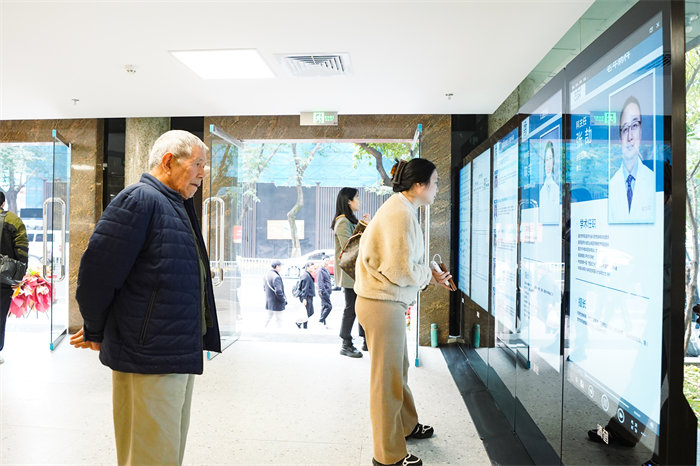 就醫環境更舒適。醫院供圖