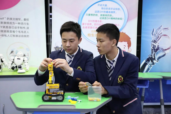 日常訓練。重慶一實供圖