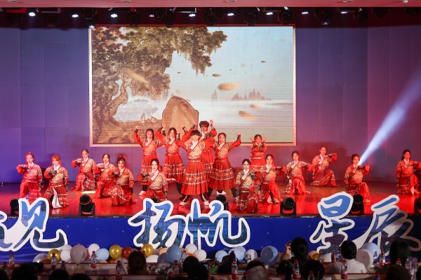 開場舞蹈《山河圖》。西南政法大學供圖