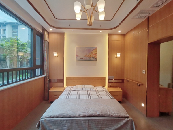 如今的怡情閣，采用了酒店公寓式裝修。重慶市第一社會福利院供圖