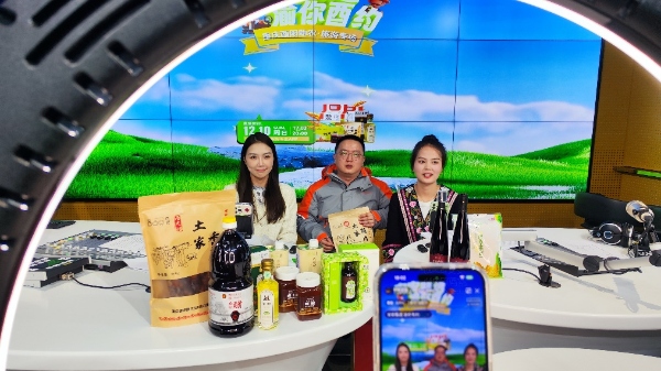 助農直播活動。平安產險重慶分公司供圖