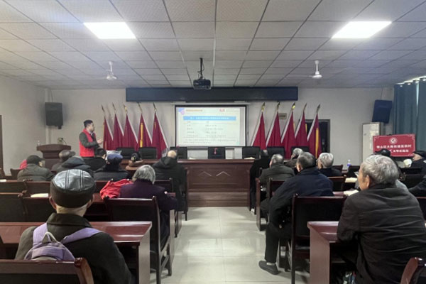 骨質疏松健康講座。璧山區衛生健康委供圖