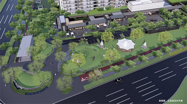 項目意境圖。重慶萬科供圖