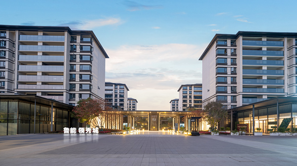 江津魯能領秀城二街區實景圖 拍攝時間2023年11月。中國綠發供圖