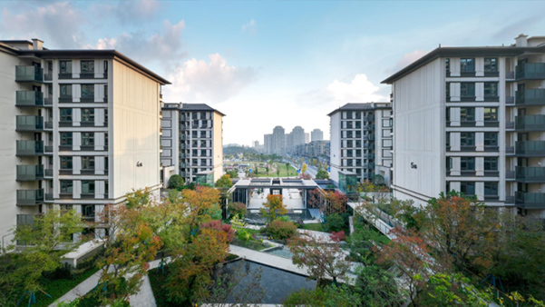 江津魯能領秀城二街區實景圖 拍攝時間2023年11月。中國綠發供圖