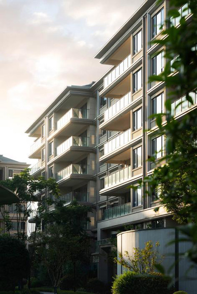 保利天珺項目實景圖。保利重慶供圖