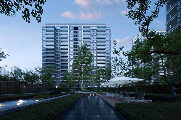 保利閱江臺交付實景圖。保利重慶供圖