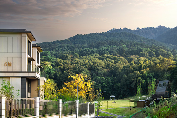 保利麓谷林語實景圖。保利重慶供圖