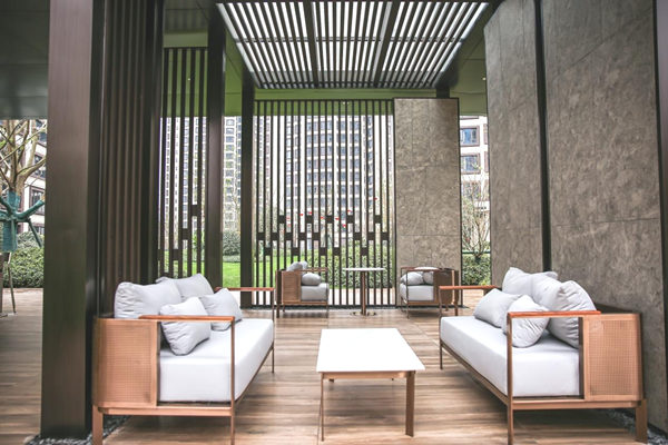 中國電建地產洺悅城·璽悅交付實景圖。中國電建地產供圖