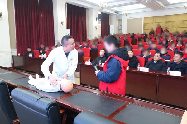 實操現場。重慶小米熊兒童醫院供圖