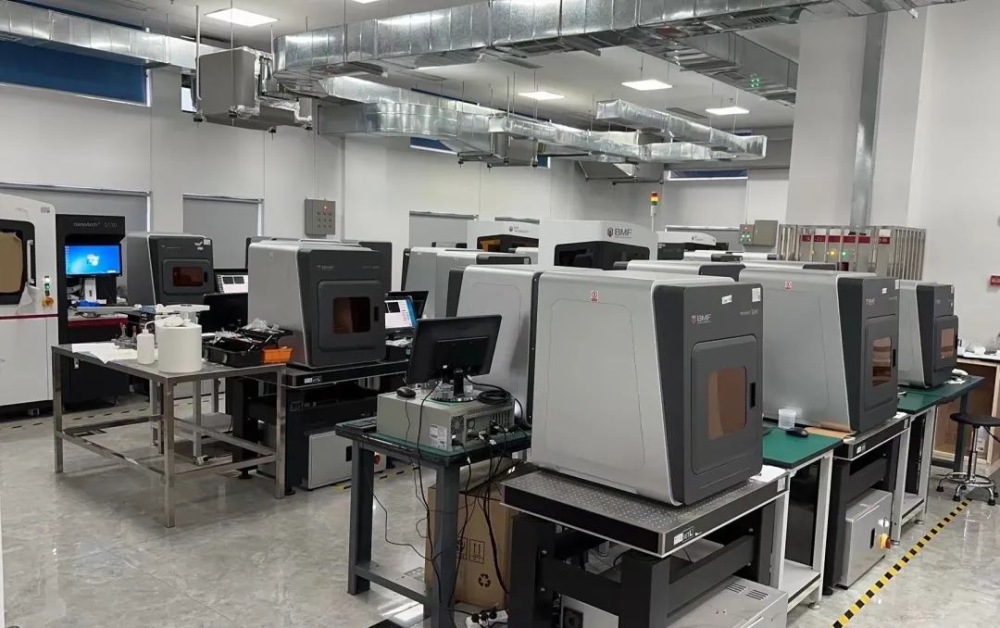 摩方精密3D打印車間。受訪者供圖