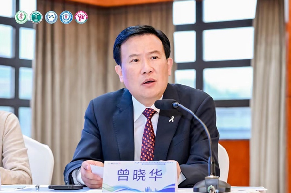 重慶大學附屬腫瘤醫院乳腺腫瘤中心主任曾曉華。主辦方供圖