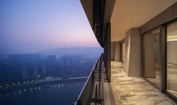 重慶朝天閣交付實景圖。凱德地產供圖