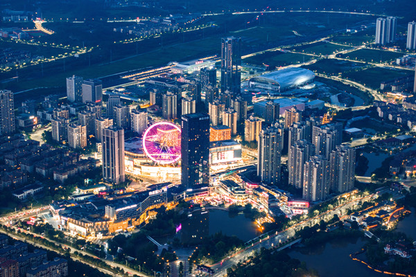 永川，成渝地區雙城經濟圈主軸線上唯一入選全國夜經濟20強區縣。永川區委宣傳部供圖