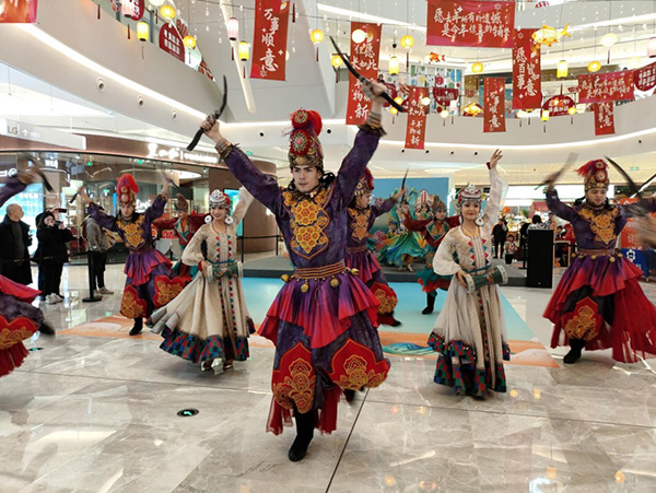 演出活動現場。重慶印象城供圖