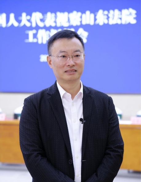 陳友坤赴山東參與調研。受訪者供圖