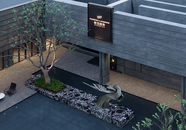 鳳棲湖畔營銷中心實景圖。重慶龍湖供圖