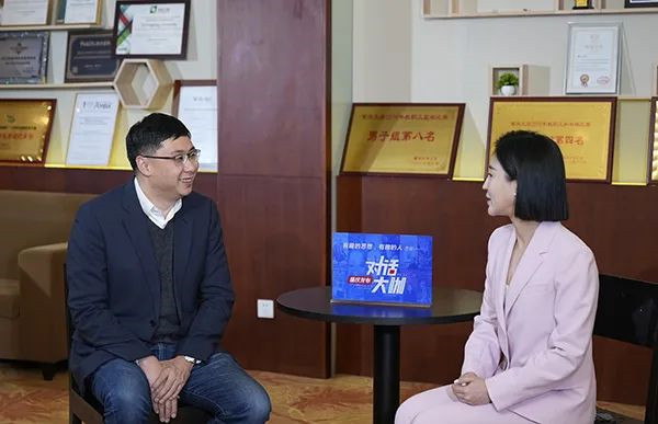 汪鋒作客重慶發布《對話大咖》。潘珍凈攝