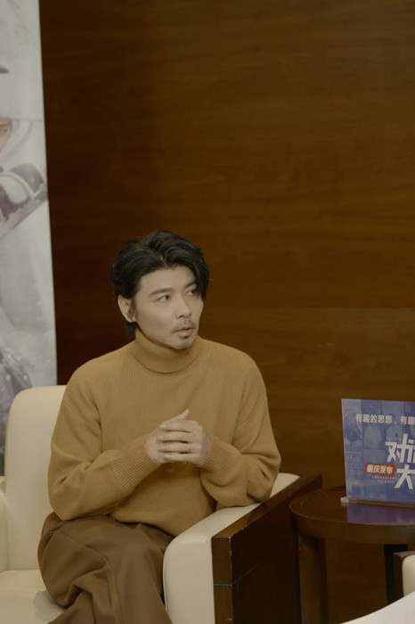 張晉作客重慶發布《對話大咖》。 潘珍凈攝