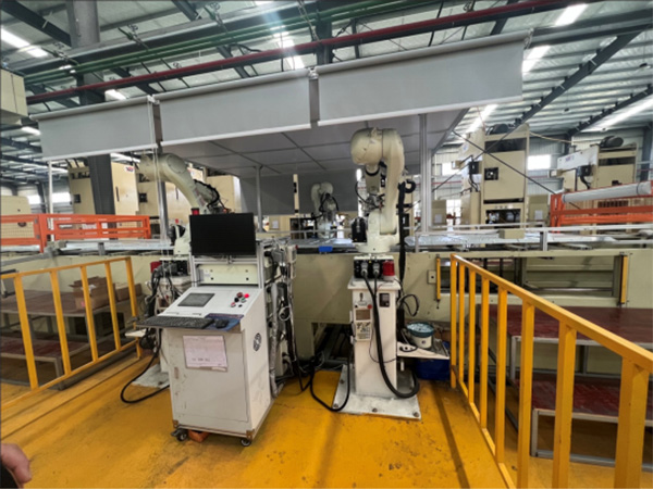 重慶同昶科技智能生產線。重慶三峽銀行供圖