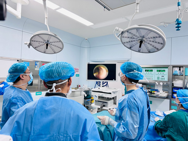 手術現場。重慶松山醫院供圖