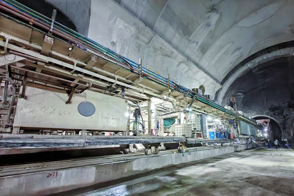 施工現場。重慶交通開投集團供圖