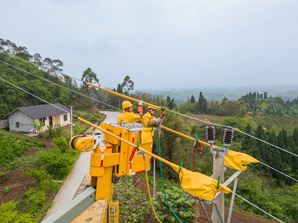 作業現場。國網重慶永川供電公司供圖