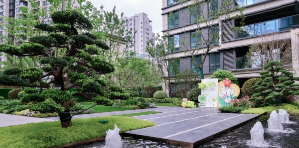 項目實景圖。信達九瓏郡供圖