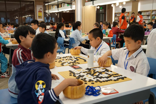 比賽現場。重慶一中供圖