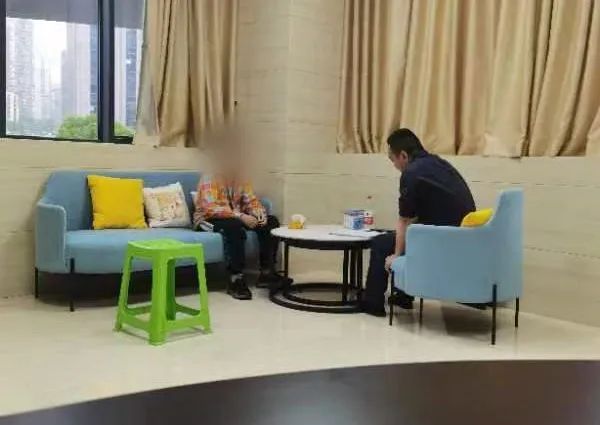 咨詢現場。重慶小米熊兒童供圖