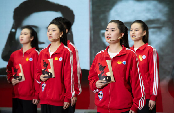 主題團課。重慶工程職業技術學院供圖