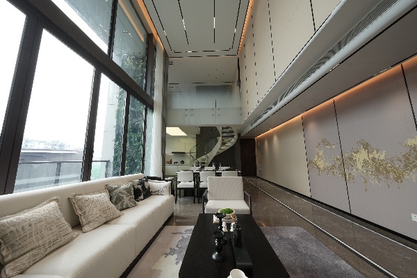 樣板間效果圖。頂峰置地供圖