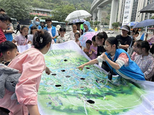 活動現場。秦剛 攝