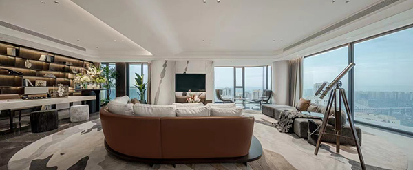 樣板間實景圖。江北嘴置業供圖