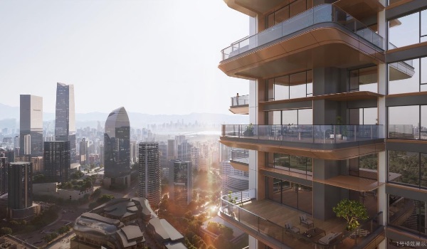 觀宸·千重錦項目效果圖。觀宸供圖