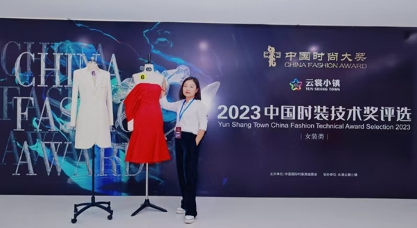 謝玲莉與她的時裝世界。（受訪者供圖）