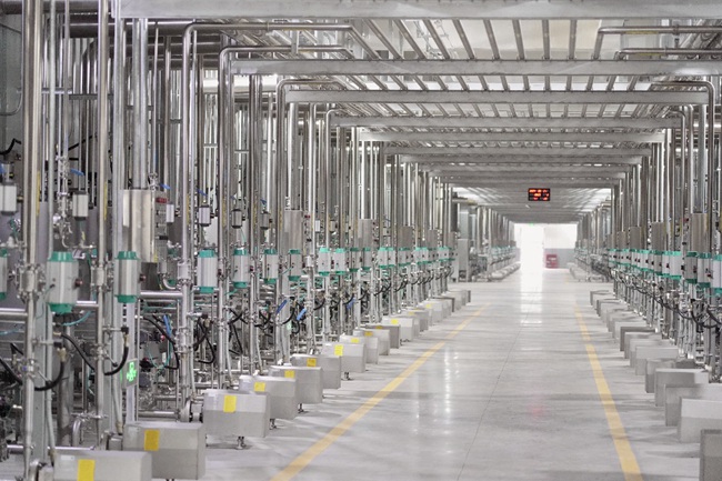 國藥太極重慶涪陵制藥廠龍橋中藥前提車間。 人民網記者 劉祎攝